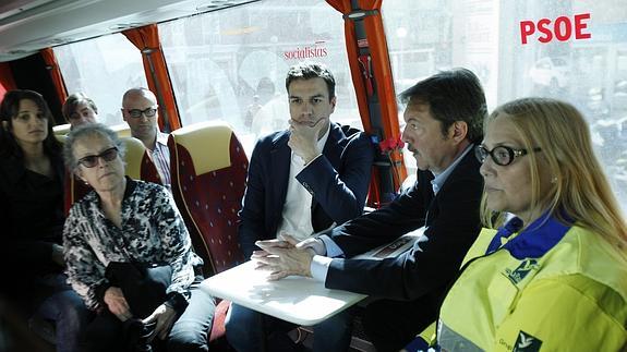 Pedro Sánchez, en Barcelona. 