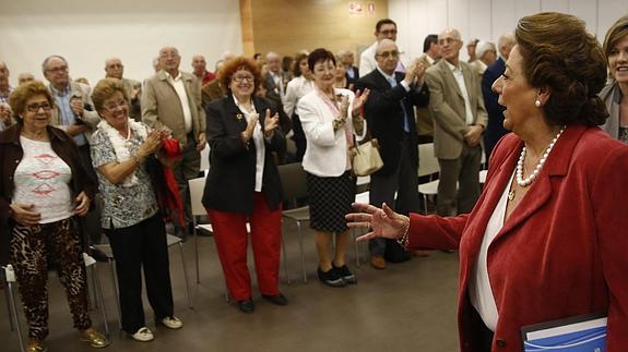 La alcaldesa de Valencia, Rita Barberá.