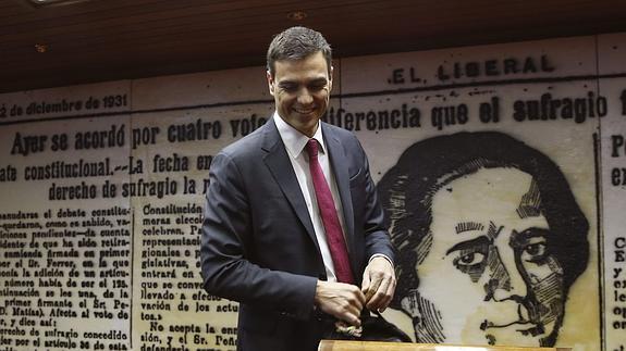 El secretario general del PSOE, Pedro Sánchez.