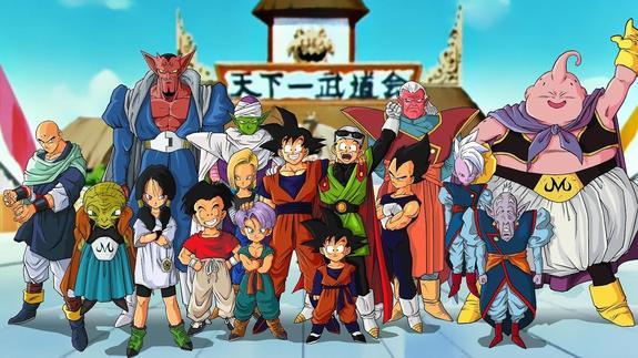 Personajes de 'Dragon Ball Z'.