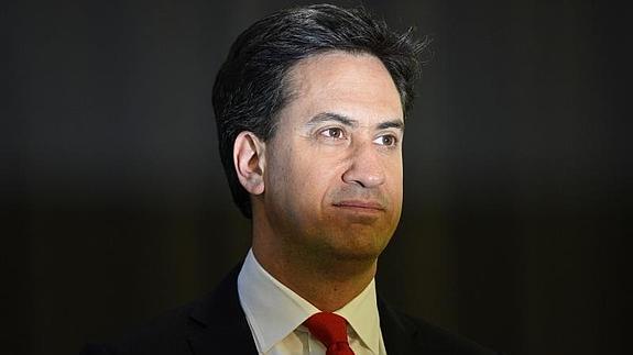 El líder laborista británico, Ed Miliband. 