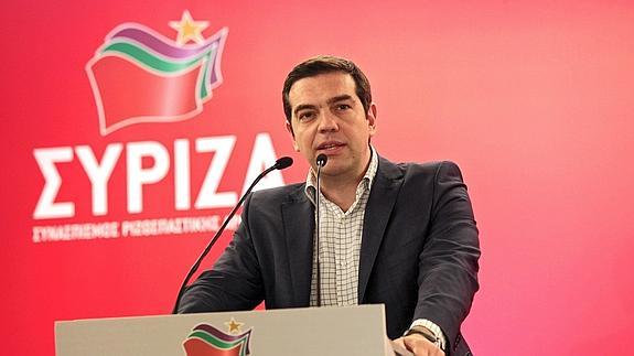 Alexis Tsipras. 