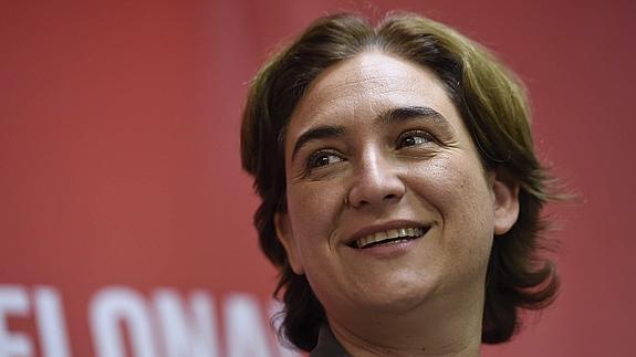 La candidata de Barcelona en Comú, Ada Colau.