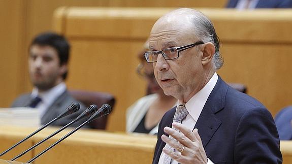 El ministro de Hacienda, Cristóbal Montoro.