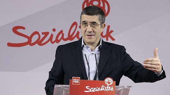 El secretario de Acción Política y Ciudadanía del PSOE, Patxi López.