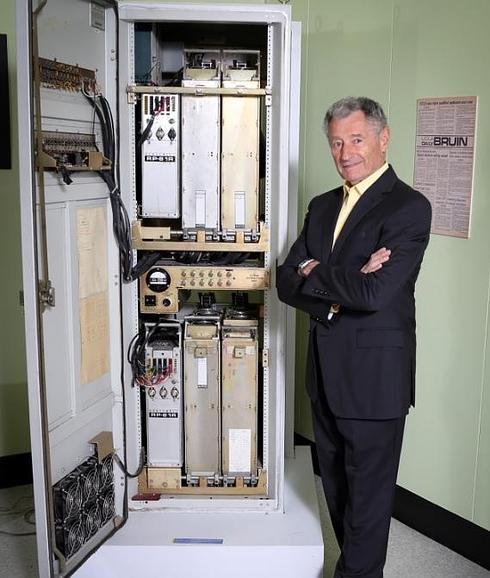 Leonard Kleinrock, el 'padre' de internet. 