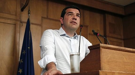 El primer ministro griego, Alexis Tsipras.