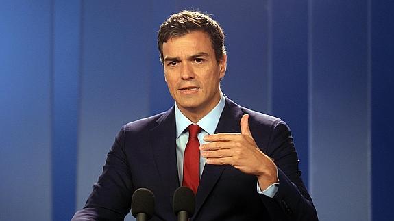 Pedro Sánchez.