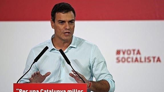 Pedro Sánchez. 