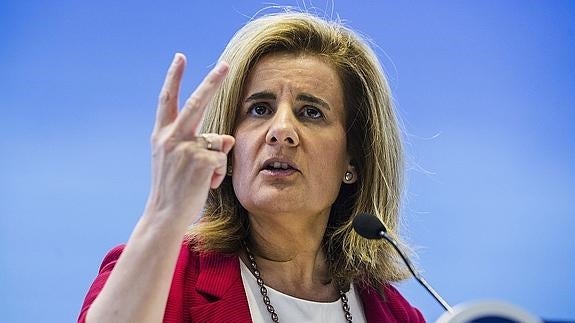 La ministra de Empleo, Fátima Béñez