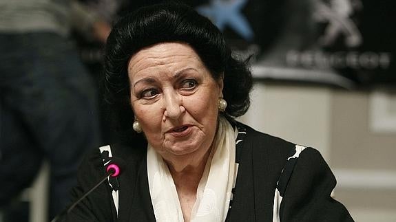 Montserrat Caballé, en una imagen de archivo. 