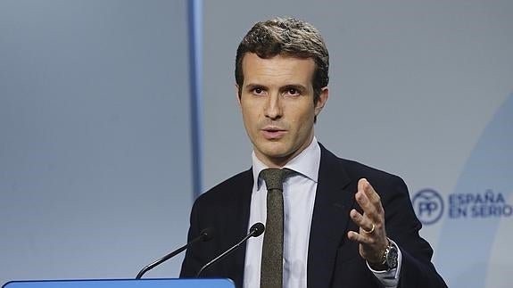 Pablo Casado. 