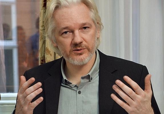 El fundador de Wikileaks, Julian Assange. 