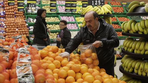 En julio la inflación se situó en el -0,6% en tasa anual.