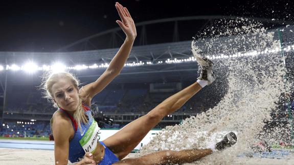 La rusa Darya Klishina. 