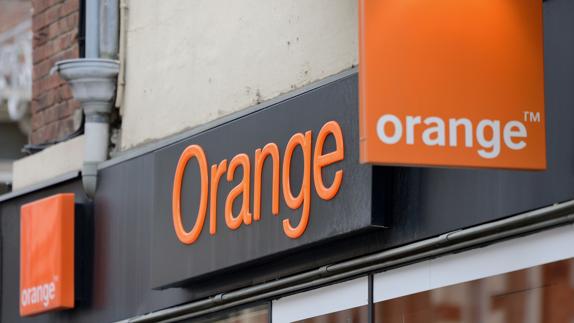 Una tienda de Orange. 