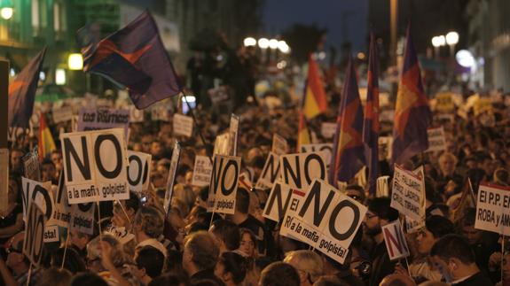 Imagen de la manifestación. 