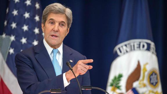 El secretario estadounidense de Estado, John Kerry.