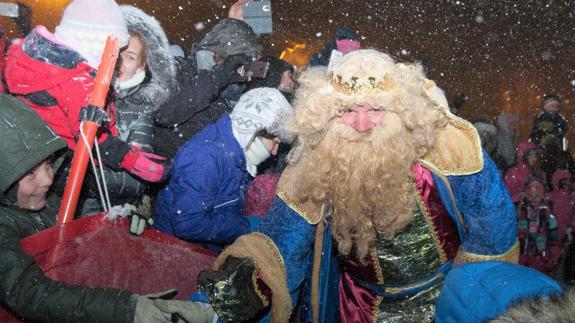 Cabalgata de Reyes en Sierra Nevada