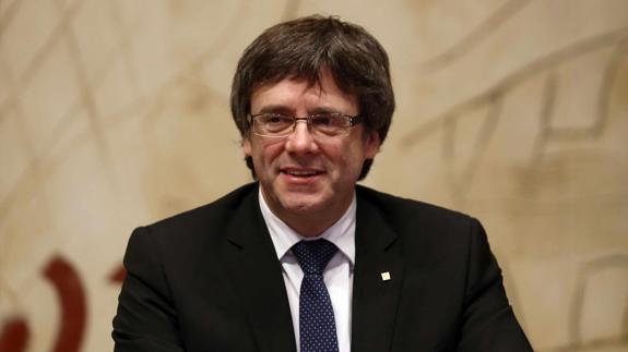 El presidente de la Generalitat, Carles Puigdemont.