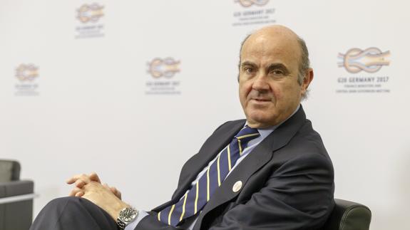 Luis de Guindos, ministro de Economía.