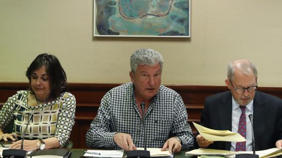 El presidente de la Comisión de Investigación, Pedro Quevedo.