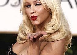 Christina Aguilera empieza el año engordando