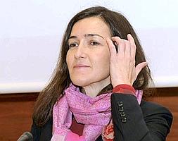 La ministra de Cultura, González-Sinde. ::                             VILLAR LÓPEZ/EFE