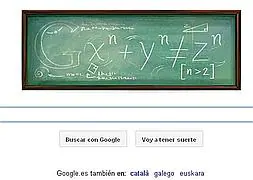 Nuevo 'doodle' en honor a Pierre Fermat :: Google