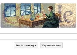 Marie Curie, homenajeada en Google por su 144º aniversario