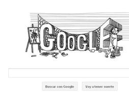 El nuevo 'doodle' de Google 'tema del momento' en Twitter :: Google