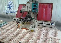 Un comerciante murciano, cerebro de la mayor red de falsificación de billetes detectada en España