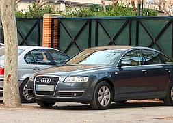 Coche oficial para uso de los consejeros del Gobierno regional. Foto: V. VIcéns