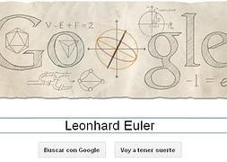 Un doodle rinde homenaje a Leonhard Euler :: Google