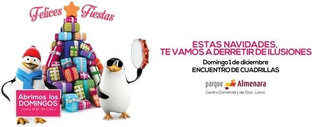 Centro Comercial Parque Almenara da la bienvenida a la Navidad con un encuentro de cuadrillas de Pascua