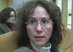 Pilar Aroca, profesora de Medicina de la UMU, durante el congreso. :: LV | Vídeo: Dani Zapata
