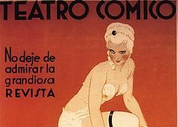 Estrenos. Cartel de la revista 'La camisa de la Pompadour'. :: R. C.