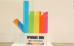 Las webs ganadoras recibirán este premio. /LA VERDAD