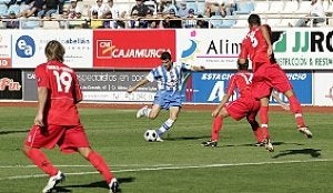 El último Lorca-Águilas en el Artés Carrasco. /SONIA M. LARIO /AGM