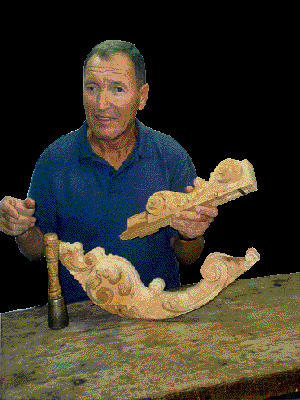 «Los límites en la talla de la madera están en tu imaginación»