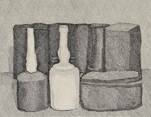 'Naturaleza muerta con nueve objetos', 1954. :: GIORGI MORANDI / FUNDACIÓN JUAN MARCH