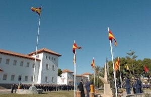 Se desploma el salón de actos de la Academia General del Aire