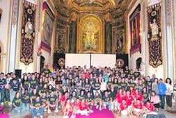 Los premiados de la UCAM, durante la gala. Foto: LV