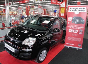 Fiat y Grupo Huertas llevan el nuevo Panda a Media Markt