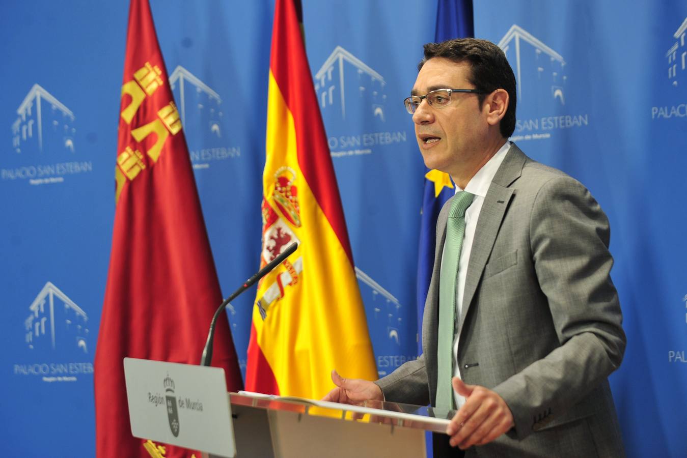 José Gabriel Ruiz, este viernes en rueda de prensa