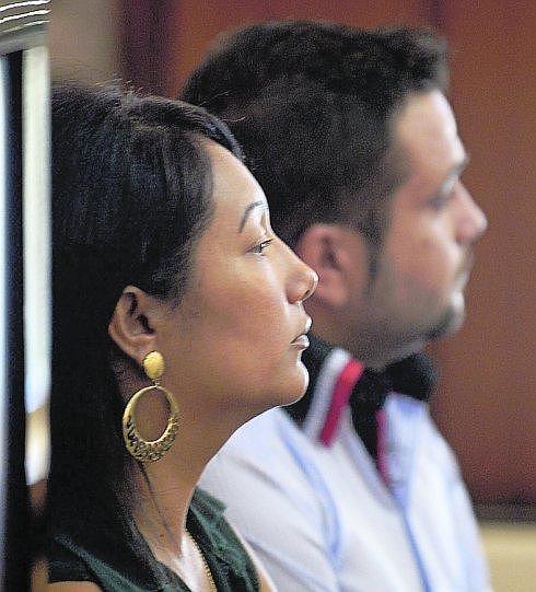 Los condenados, Amelia Verónica Ullón y Juan Pedro Martínez.