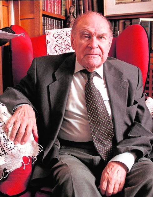 El filósofo Julián Marías, en una imagen de 2003. 
