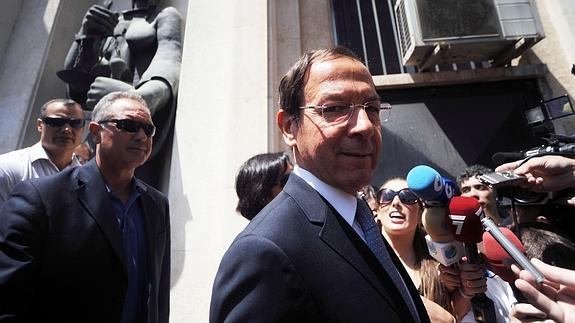 Miguel Ángel Cámara, cuando declaró por el 'caso Umbra'. 