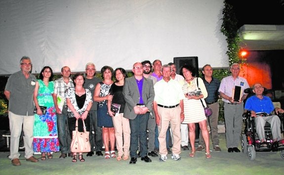 Homenaje de Cieza a María Pilar López y al Club Atalaya