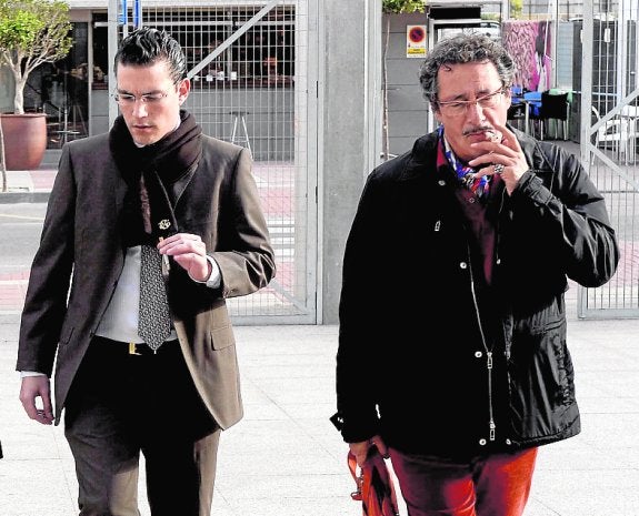 Los letrados Raúl Pardo-Geijo Ruiz y José Pardo Geijo